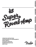 Fender 65-Super-Reverb - Owners Manual